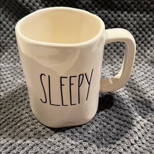Rae Dunn Cream 'Sleepy' Mug